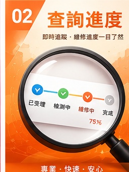 查詢進度